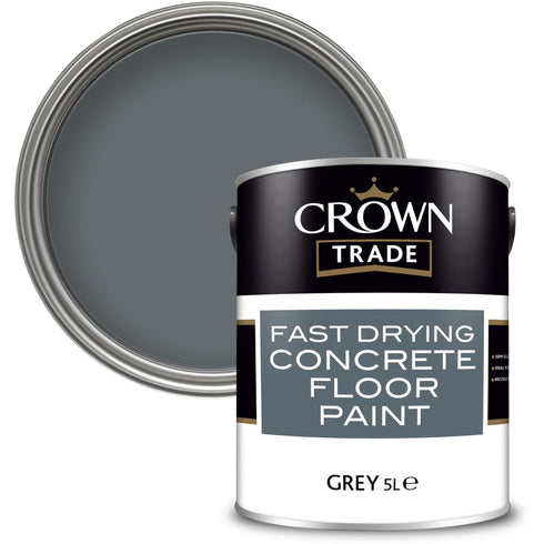 CONCRETE FLOOR PAINT GREY  5LT  (S)
